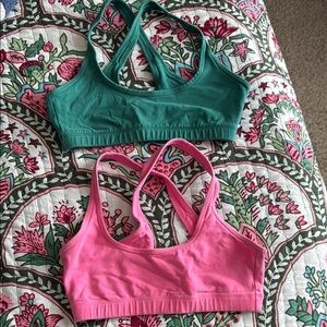 aritzia tna chill lounge bralette set
